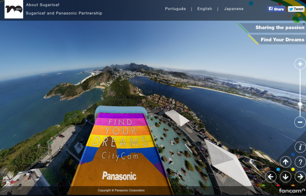 Rio de Janeiro Olypmics citycam